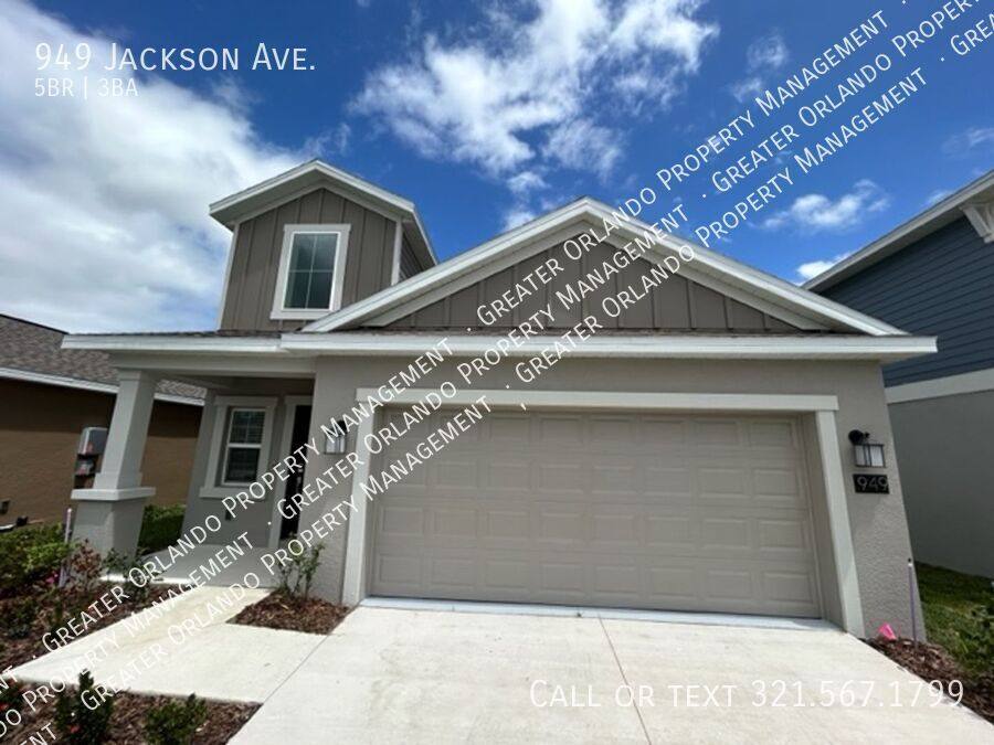 House for rent at 949 Jackson Ave, Davenport, FL 33837