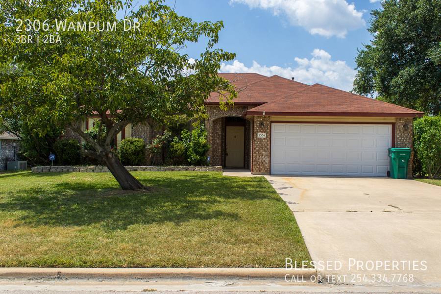 House for rent at 2306 Wampum Dr, Harker Heights, TX 76548