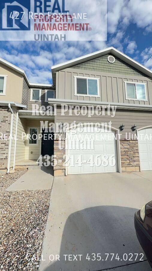 Townhouse for rent at 427 Red Fox Lane, Vernal, UT 84078