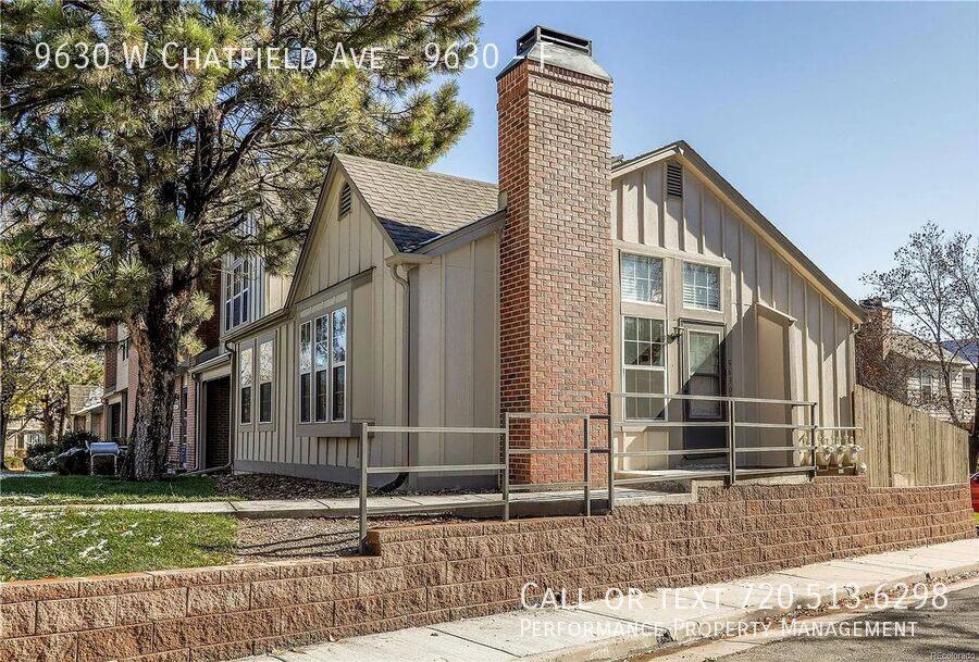 Townhouse for rent at 9630 W Chatfield Ave #F, Littleton, CO 80128