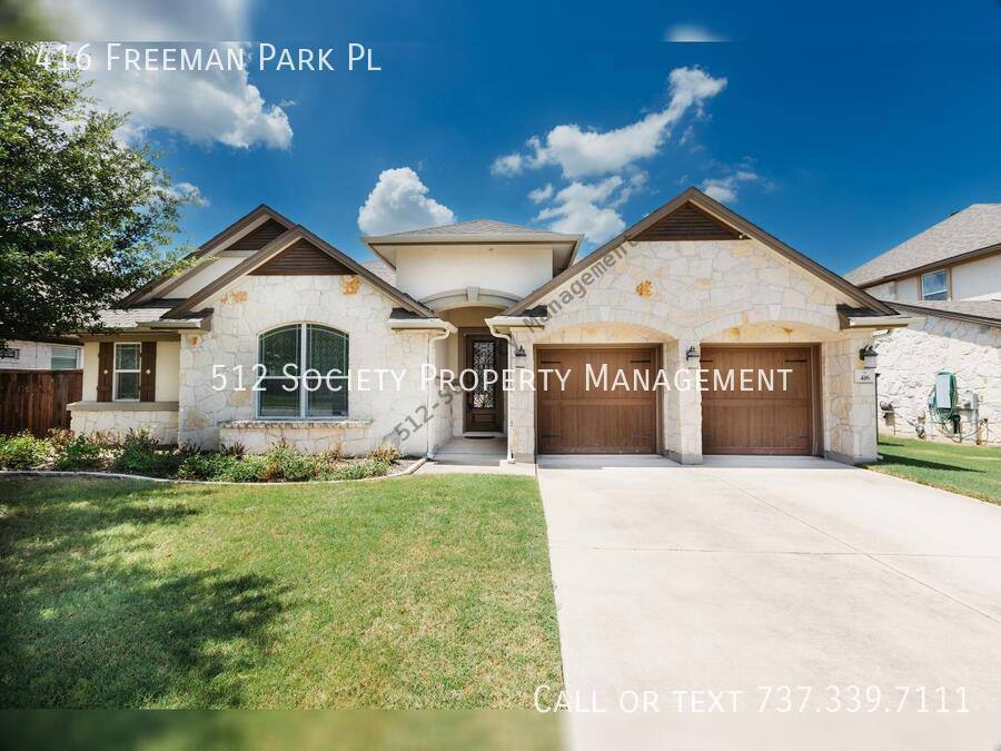 House for rent at 416 Freeman Park Place, Round Rock, TX 78665