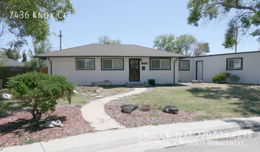 House for rent at 7436 Knox Court, Westminster, CO 80030