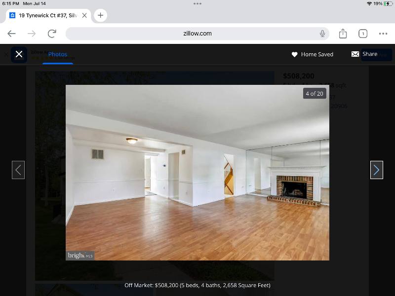 Townhouse for rent at 11 Tynewick Court, Silver Spring, MD 20906