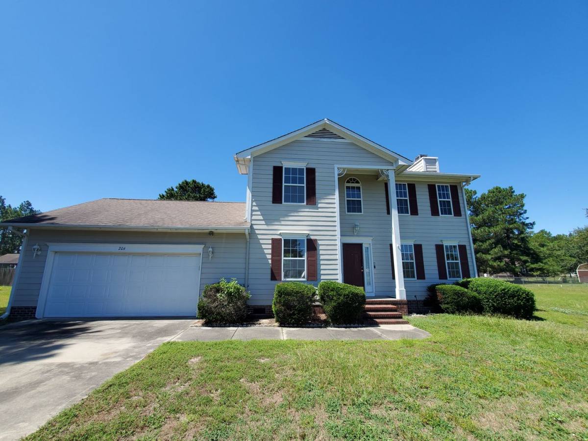 House for rent at 206 Two Hours Court, Raeford, NC 28376