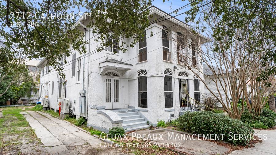 Apartment for rent at 2712 Calhoun St, New Orleans, LA 70118