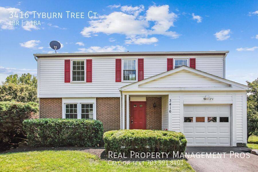 House for rent at 3416 Tyburn Tree Court, Herndon, VA 20171