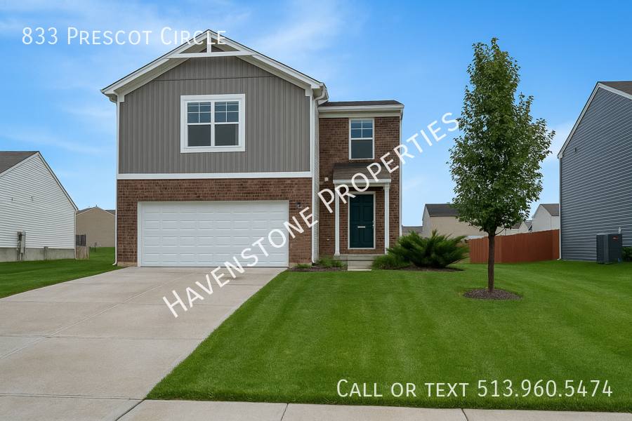 House for rent at 833 Prescot Circle, Trenton, OH 45067