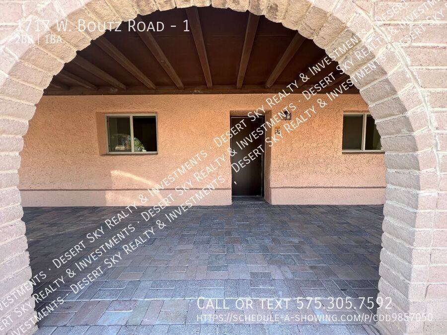 Apartment for rent at 1717 W Boutz Rd #1, Mesilla, NM 88046