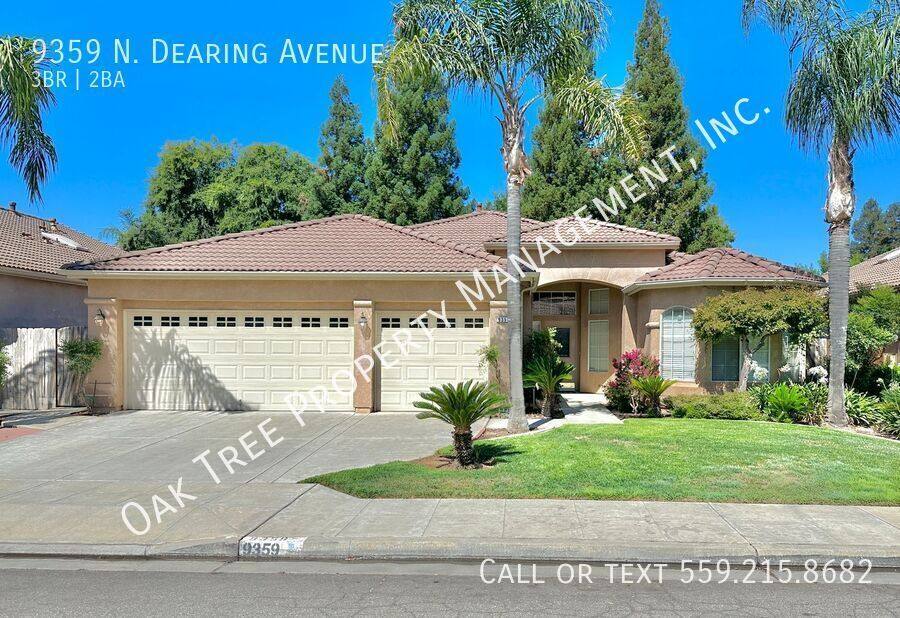 House for rent at 9359 N Dearing Ave, Fresno, CA 93720