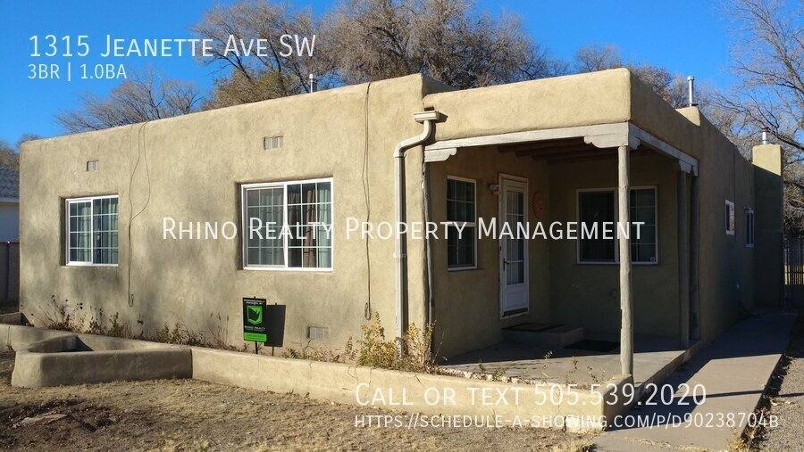 House for rent at 1315 Jeanette Ave SW, Albuquerque, NM 87105