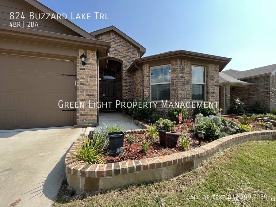 House for rent at 824 Buzzard Lake Trail, Fort Worth, TX 76120