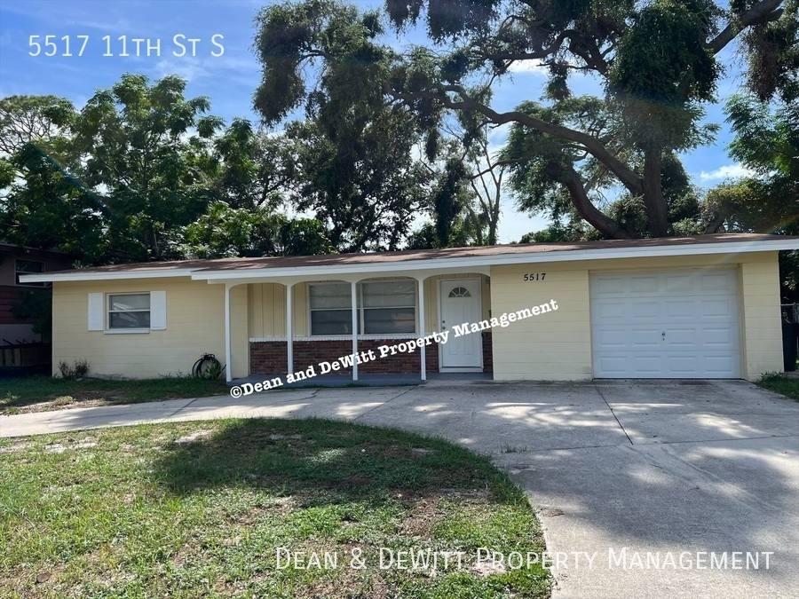 House for rent at 5517 11th St S, Saint Petersburg, FL 33705
