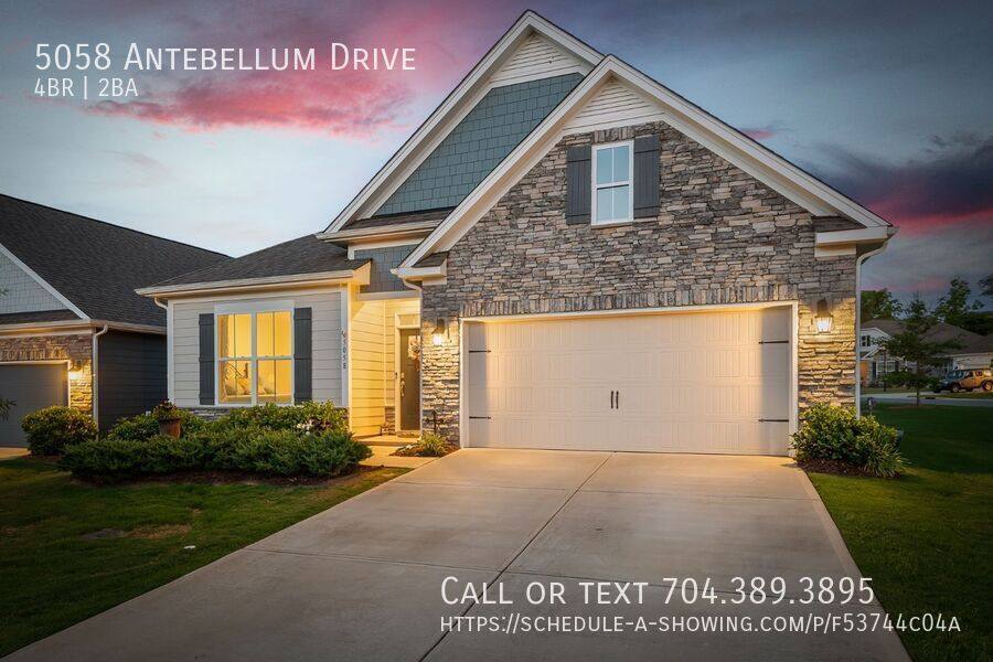 House for rent at 5058 Antebellum Dr, Iron Station, NC 28080