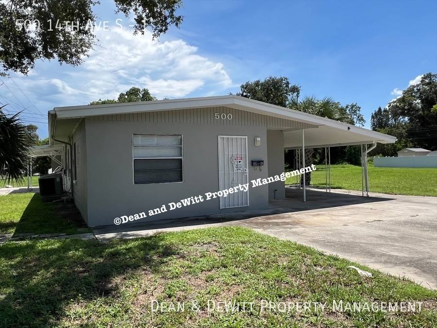 Apartment for rent at 500 14th Ave S #1, Saint Petersburg, FL 33701