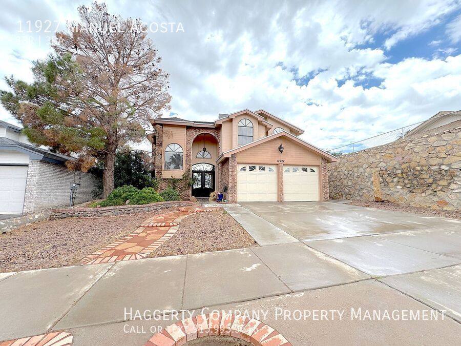 House for rent at 11927 Manuel Acosta, El Paso, TX 79936