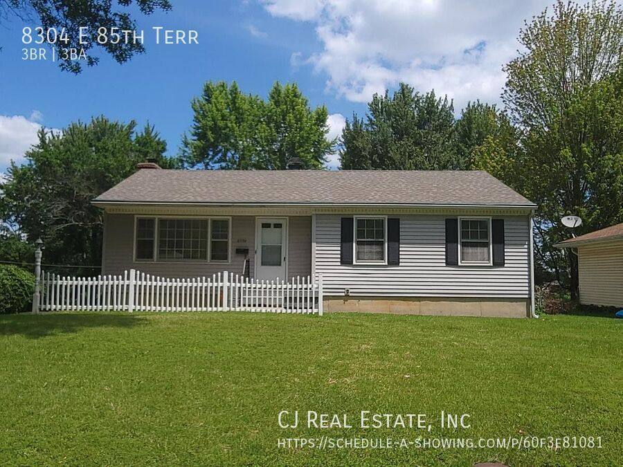 House for rent at 8304 E 85th Terrace, Kansas City, MO 64138