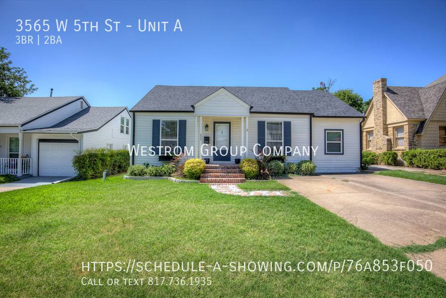 House for rent at 3565 W 5th St #A, Fort Worth, TX 76107