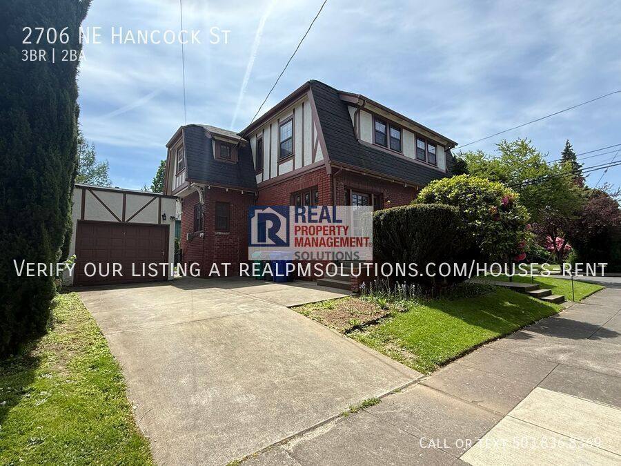 House for rent at 2706 NE Hancock St, Portland, OR 97212