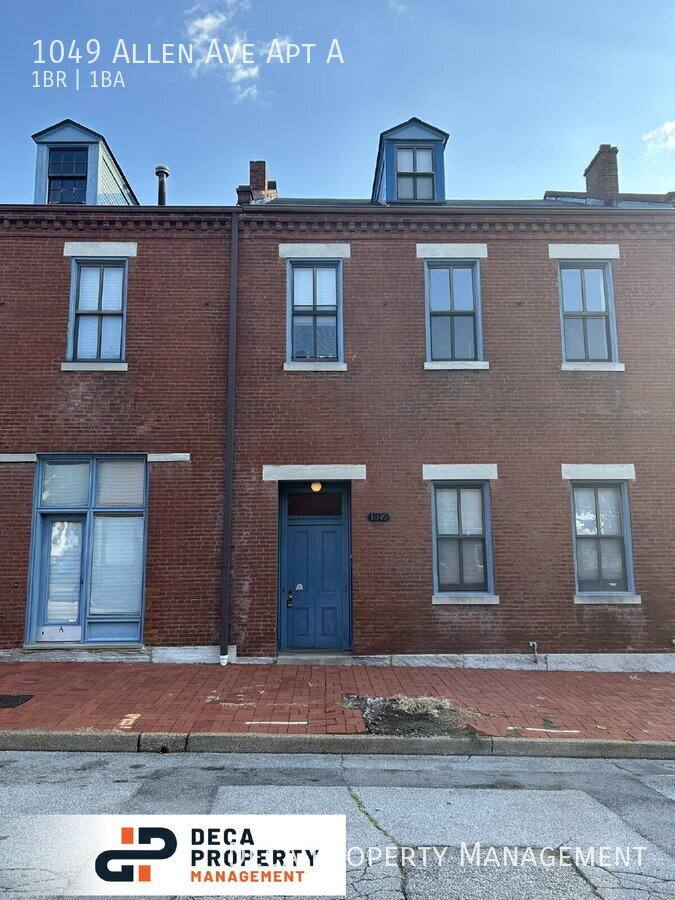 Apartment for rent at 1049 Allen Ave #A, Saint Louis, MO 63104