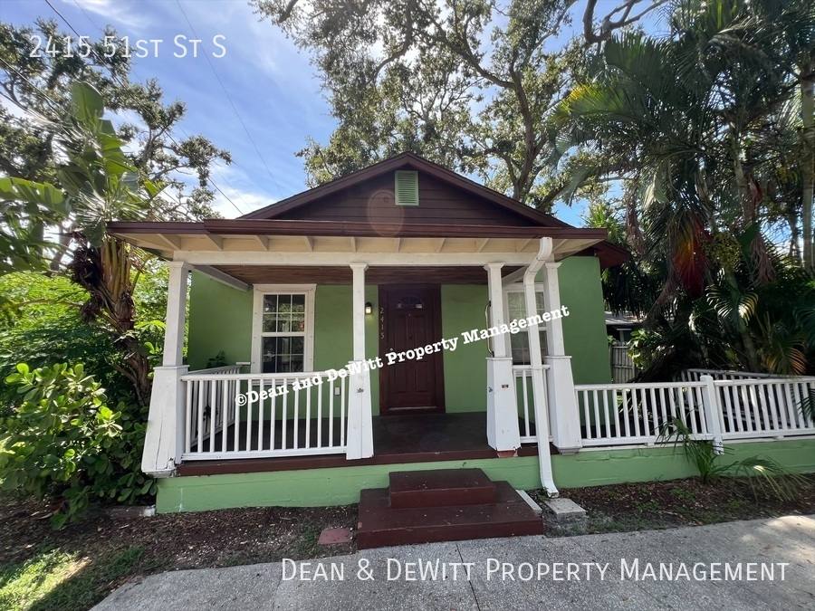 House for rent at 2415 51st St S, Saint Petersburg, FL 33707