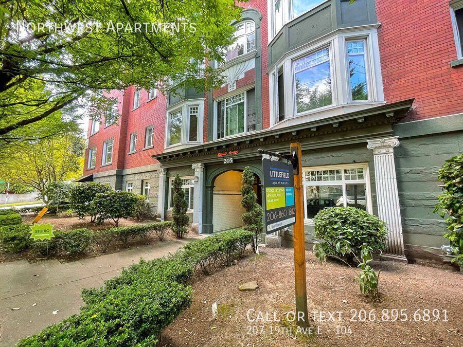 Apartment for rent at 207 19th Ave E #104, Seattle, WA 98112