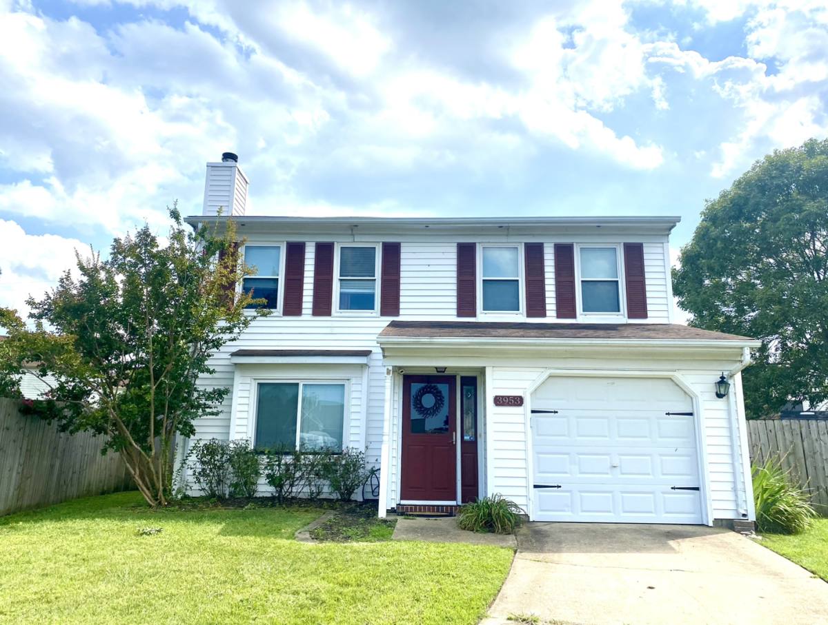 House for rent at 3953 Dupree Lane, Virginia Beach, VA 23456