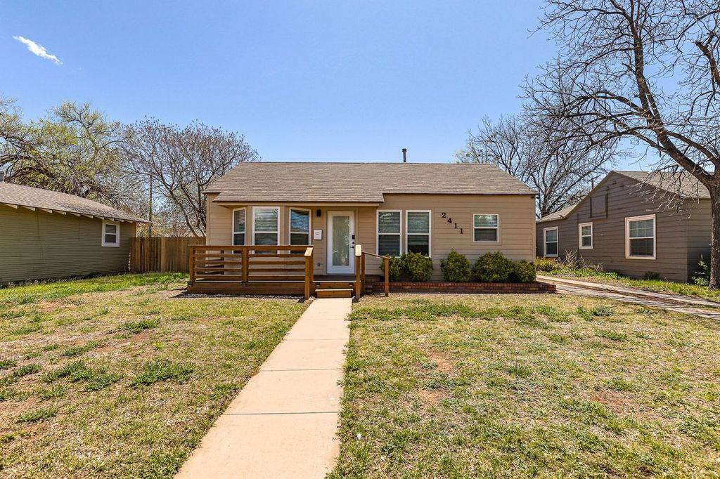 House for rent at 2411 24th St, Lubbock, TX 79410