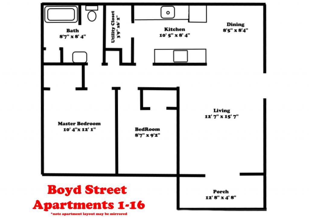 Apartment for rent at 329 Boyd St #8, Rogersville, TN 37857