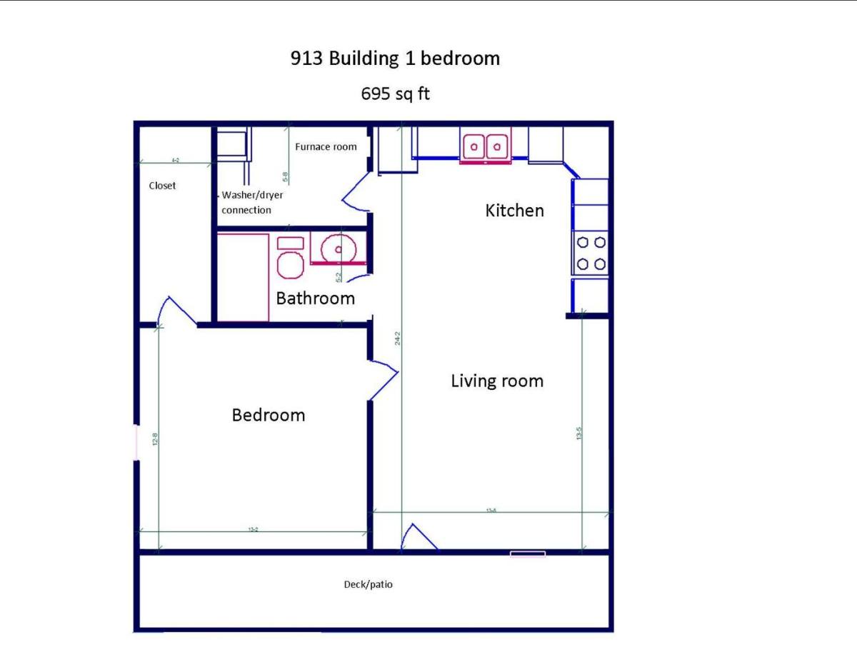 Apartment for rent at 913 SW Blvd, Jefferson City, MO 65109