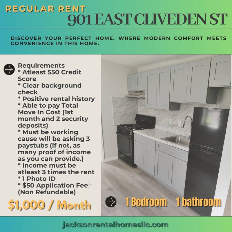 Apartment for rent at 901 E Cliveden St, Philadelphia, PA 19119
