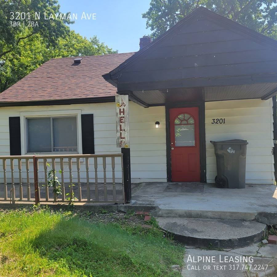 House for rent at 3201 N Layman Ave, Indianapolis, IN 46218