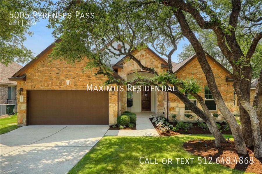House for rent at 5005 Pyrenees Pass, Austin, TX 78738
