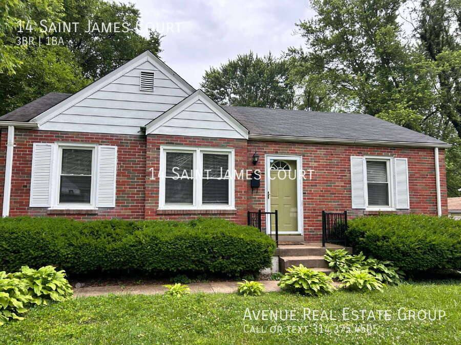 House for rent at 14 Saint James Court, Florissant, MO 63031