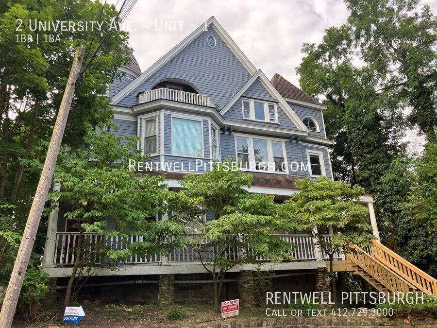 Apartment for rent at 2 University Ave #1, Pittsburgh, PA 15214
