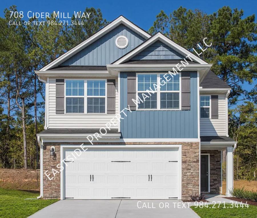 House for rent at 708 Cider Mill Way, Zebulon, NC 27597