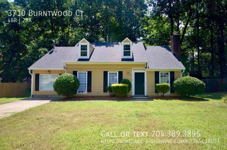 House for rent at 3710 Burntwood Court, Charlotte, NC 28227