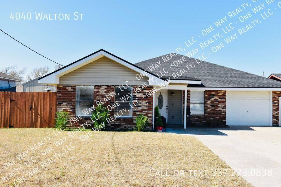 House for rent at 4040 Walton St, Lake Charles, LA 70607