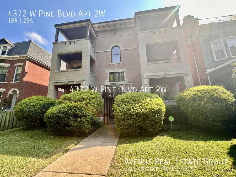 Apartment for rent at 4372 W Pine Blvd #2W, Saint Louis, MO 63108