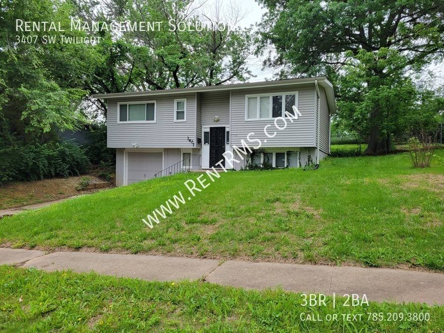 House for rent at 3407 SW Twilight, Topeka, KS 66614