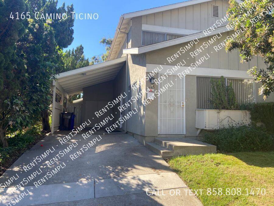 Townhouse for rent at 4165 Camino Ticino, San Diego, CA 92122