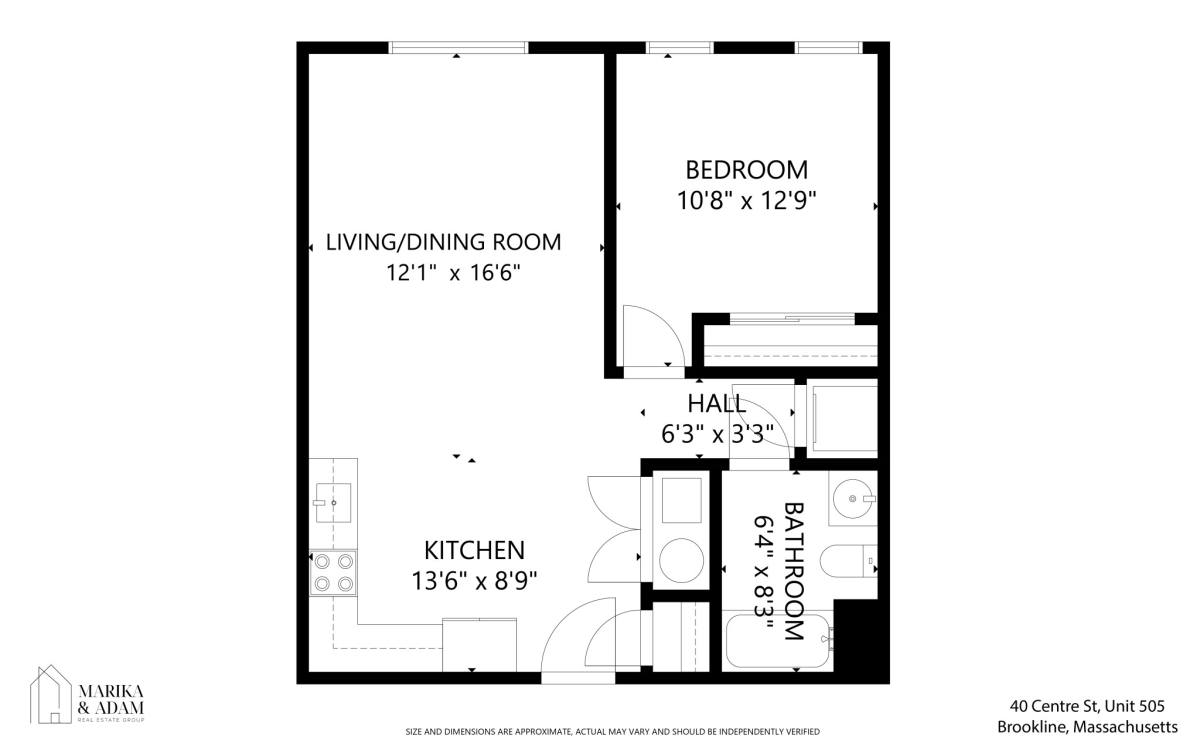 Apartment for rent at 40 Centre St, Brookline, MA 02446