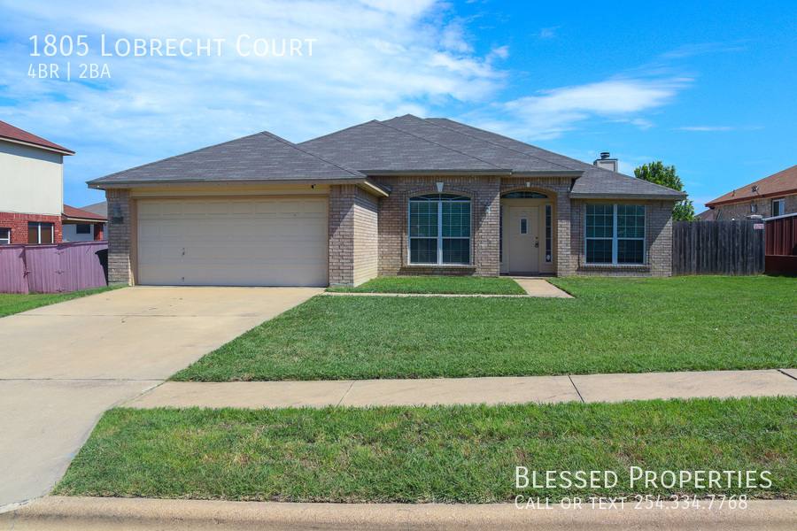 House for rent at 1805 Lobrecht Court, Killeen, TX 76542
