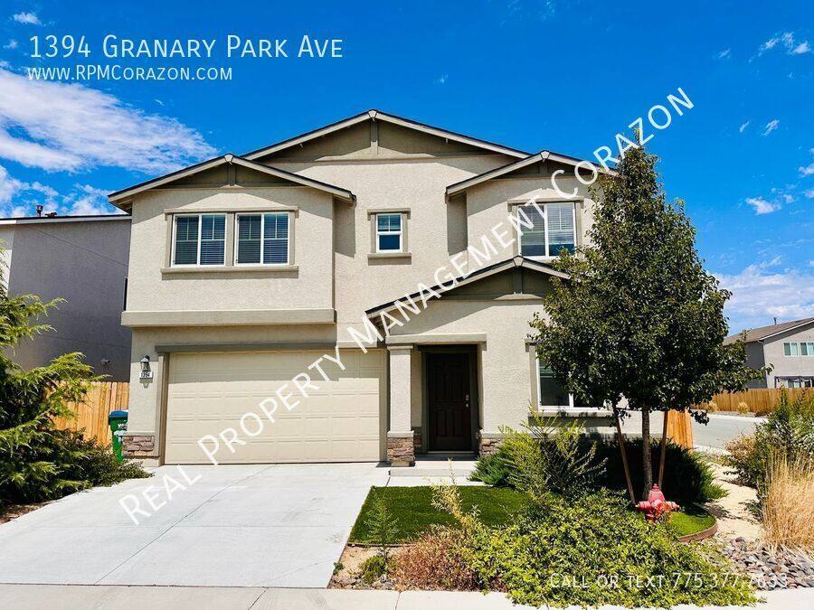House for rent at 1394 Granary Park Ave, Sparks, NV 89436