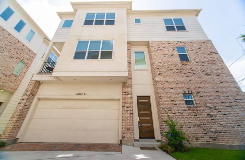Townhouse for rent at 2004 Rosedale St #D, Houston, TX 77004