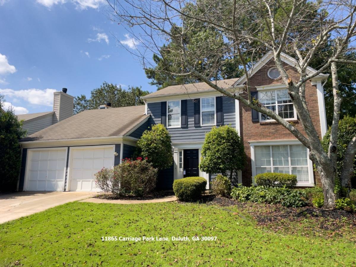 House for rent at 11865 Carriage Park Lane, Duluth, GA 30097