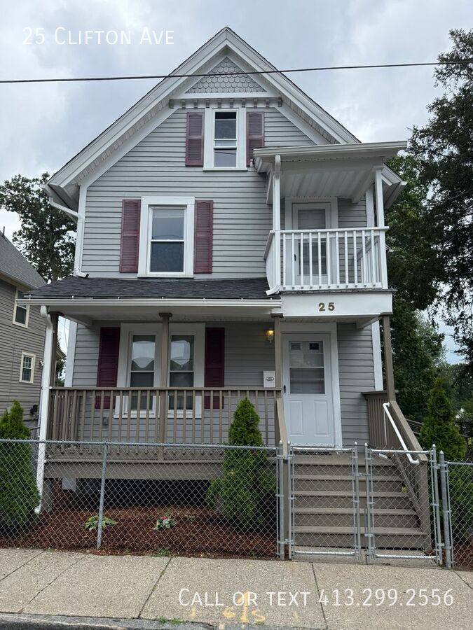 House for rent at 25 Clifton Ave, Springfield, MA 01105