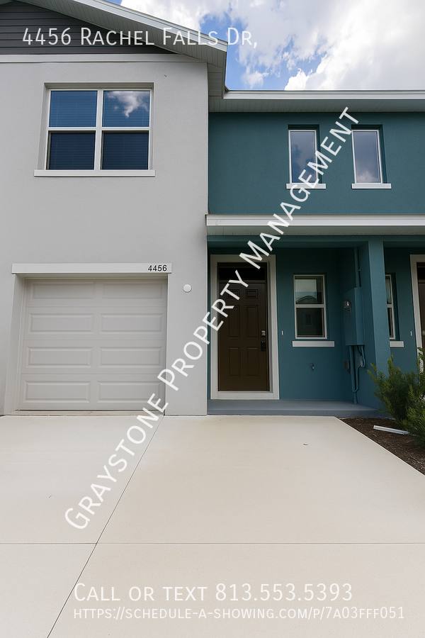 Townhouse for rent at 4456 Rachel Falls Dr, Tampa, FL 33610