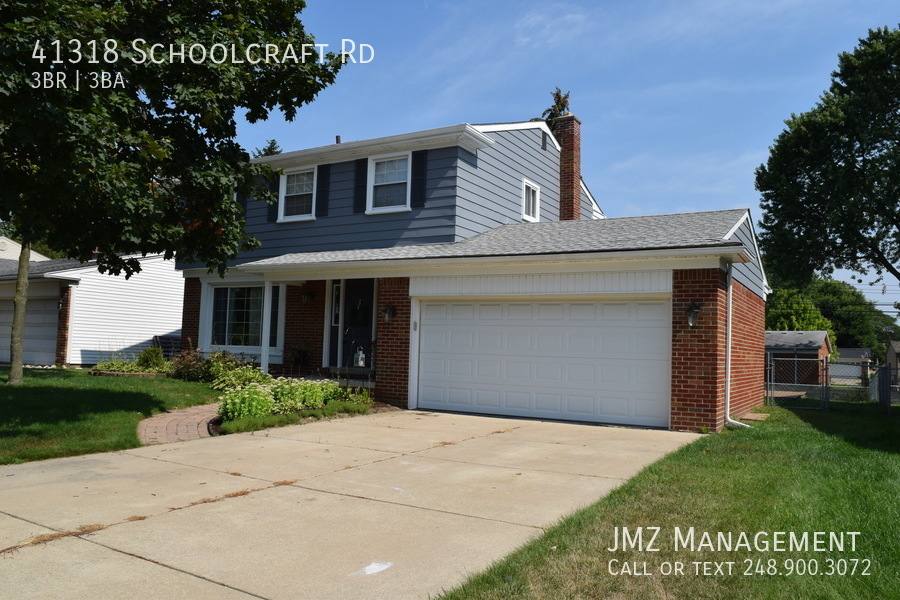 House for rent at 41318 Schoolcraft Rd, Plymouth, MI 48170