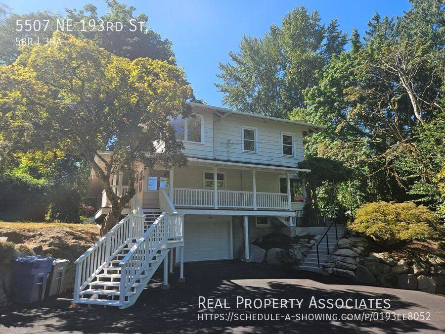House for rent at 5507 NE 193rd St, Kenmore, WA 98028