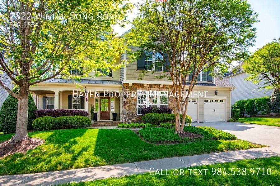 House for rent at 2822 Winter Song Rd, Raleigh, NC 27614
